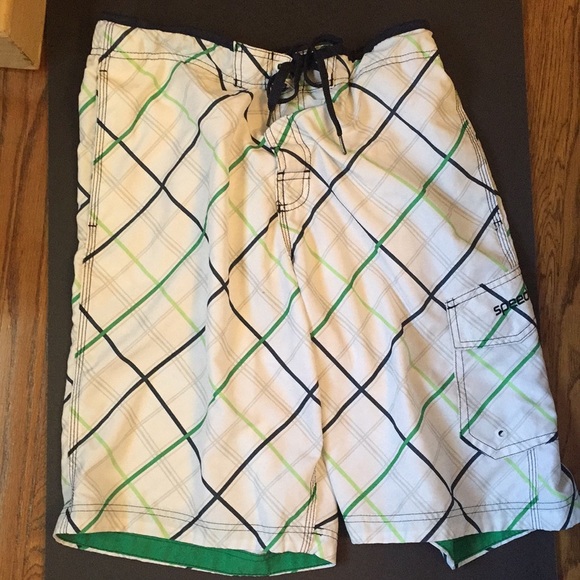 Men's Speedo Swim Trunks - Picture 2 of 7